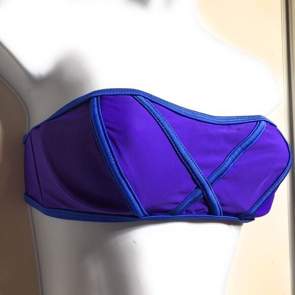 Brette Sandler Bandeau Bikini Top nwt - Picture 4 of 6